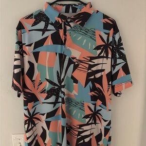 Waggle Golf Mens Polo L